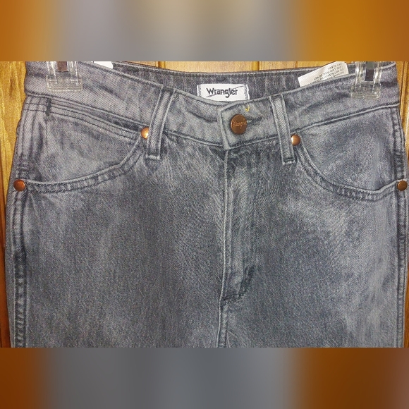 Free People Wrangler Wanderer High Rise Dyed Flare Jeans - Picture 7 of 11